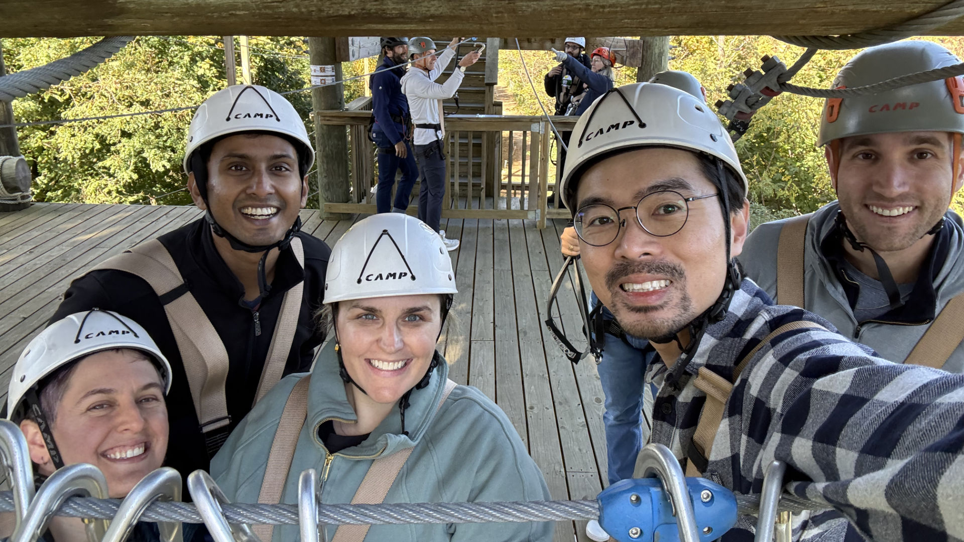 Alumni team-building activity
